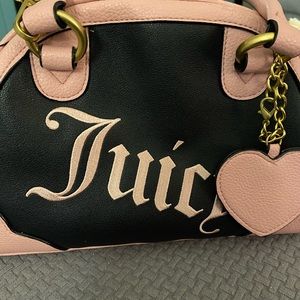 Juicy Couture Bowling Bag with small bag